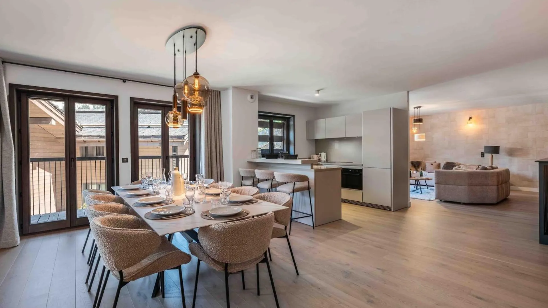 Duplex moderne proche pistes avec parking à Courchevel - FR-1-562-87 Lägenhet